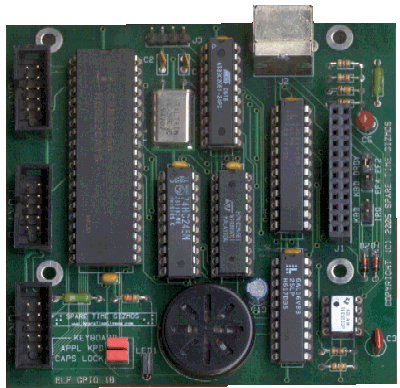 Photo of the GPIO card