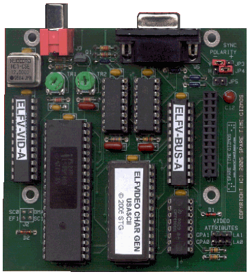 Photo of the 80 column video card