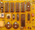 [photo: the TU58 emulator PC board]
